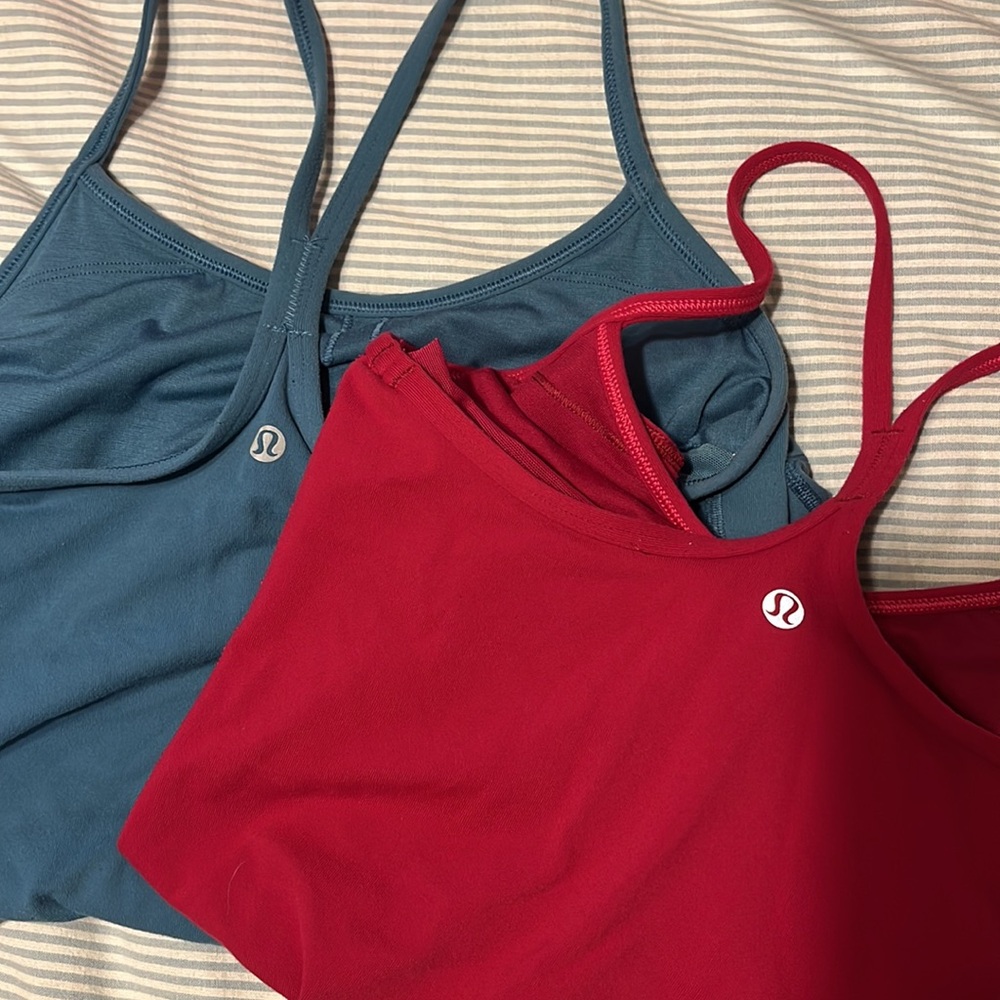 Lululemon “Power Y” fitted, athletic tanktops!